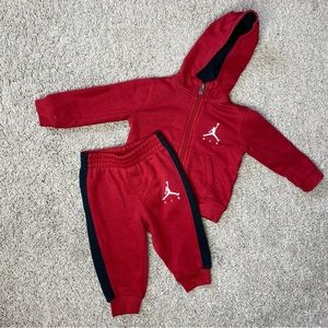 Nike Air Jordan Sweatsuit Matching Set, Infant Size 9 Months